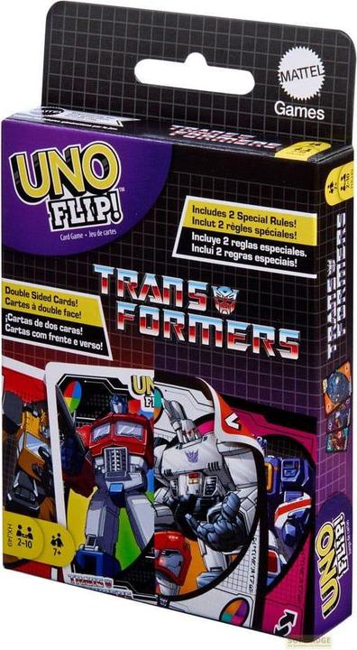 Immagine prodotto Mattel Games Trasformatori Uno Flip (Tedesco, 2 - 10 Giocatori)