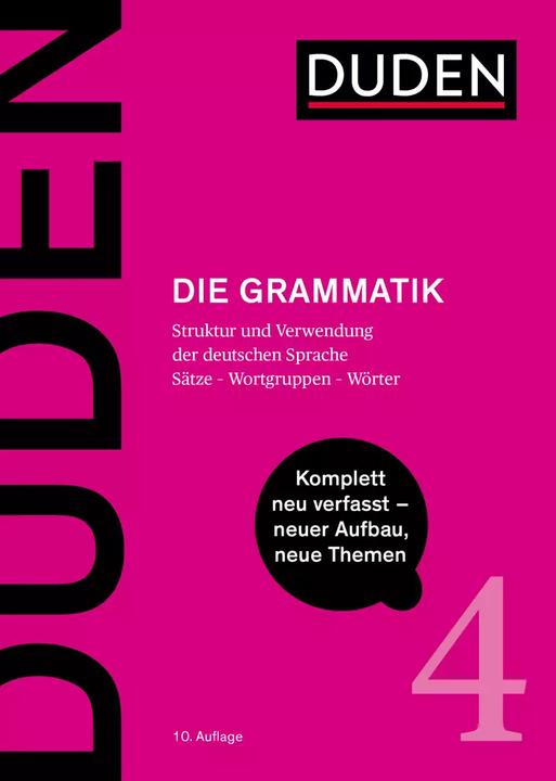 Actual product image Die Grammatik (German, 2022)