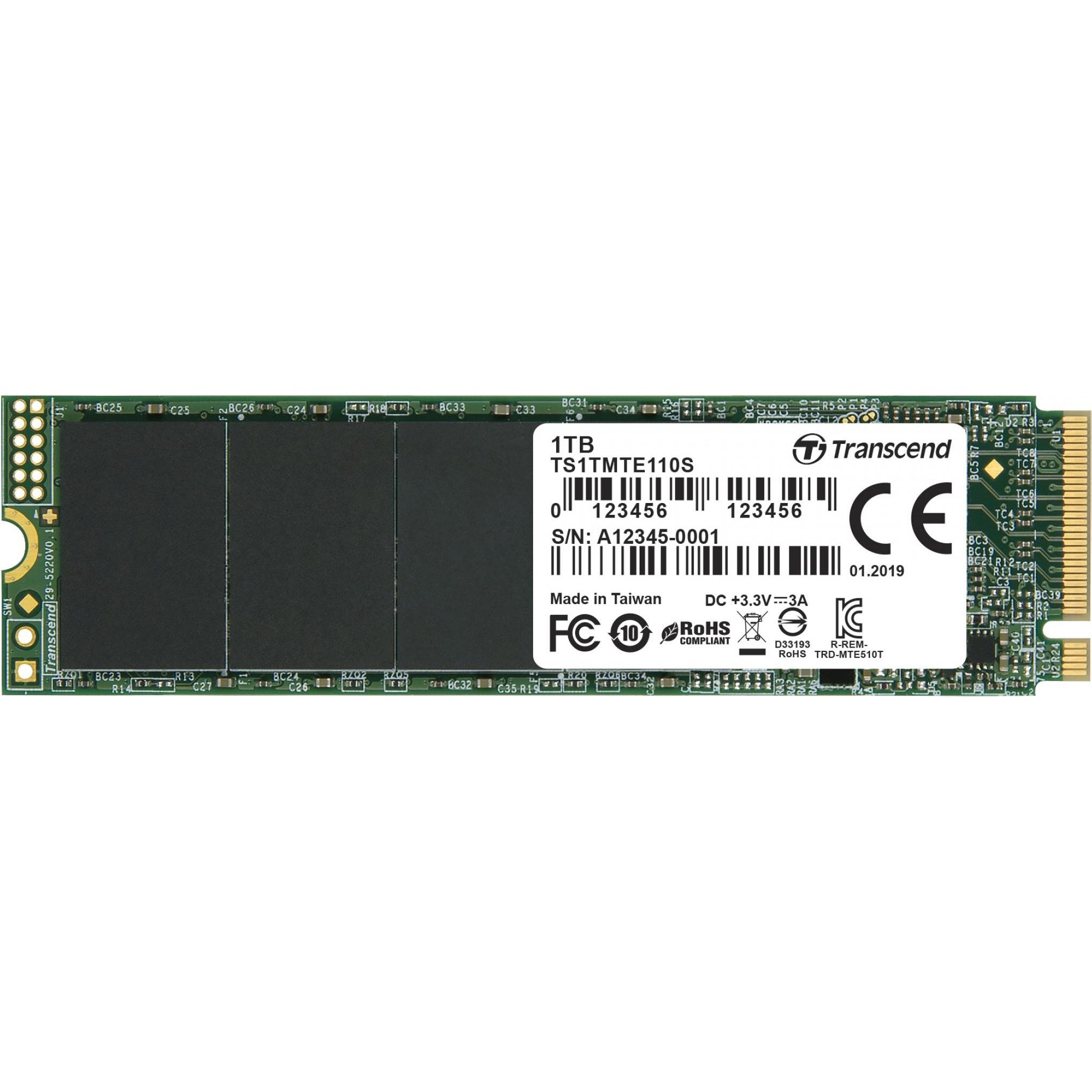 Thumbnail - Transcend 110S (1000 GB, M.2 2280), SSD