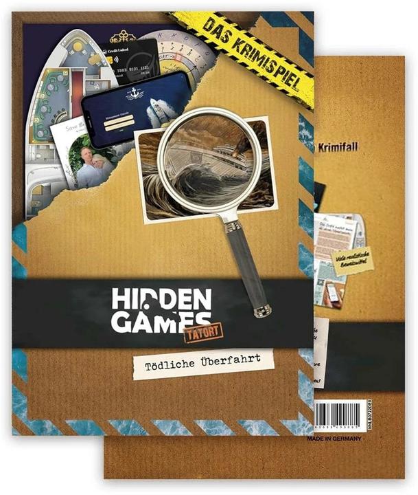 Produktbild Hidden Games Tödliche Überfahrt - Krimispiel (Deutsch)