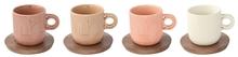 Actual product image Easy Life 4er Set Take a Loop Espressotasse (110 ml, 4x)