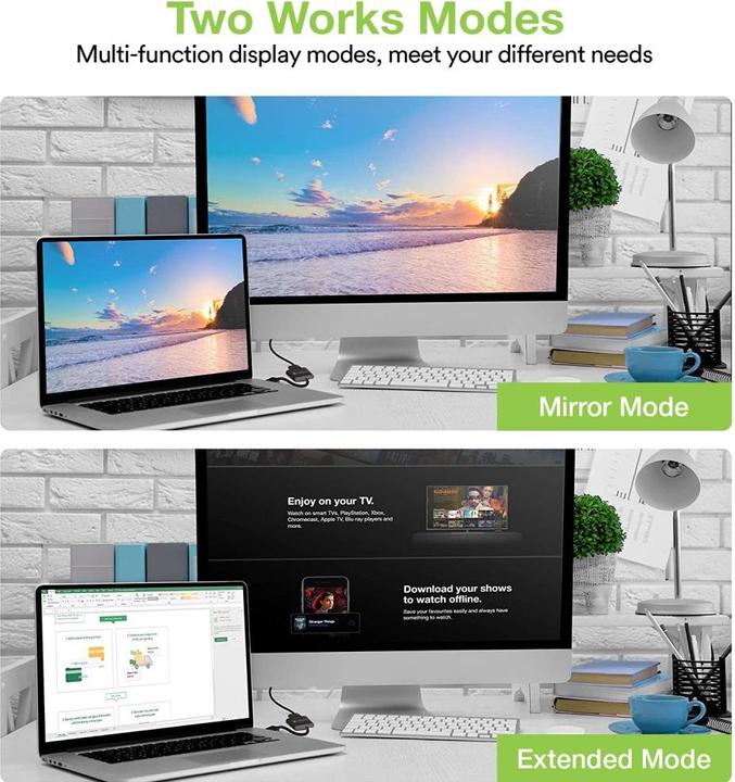 Produktbild Techly DisplayPort zu (VGA, 15 cm)
