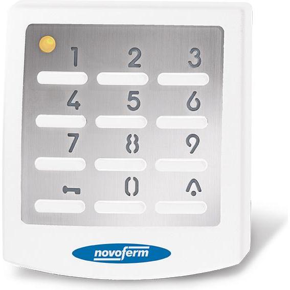 Novoferm Novoferm 80800409 Drucktaster / Funktaster Signal 218 Taster UV-Beständig für 10 Codes mit beleuc, Taster + Sch...
