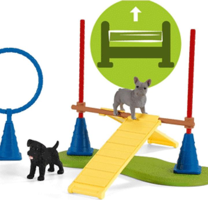 Actual product image Schleich Fun for dogs