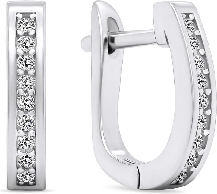 Immagine prodotto Brilio Argento - Bellissimi orecchini in argento con zirconi EA679W