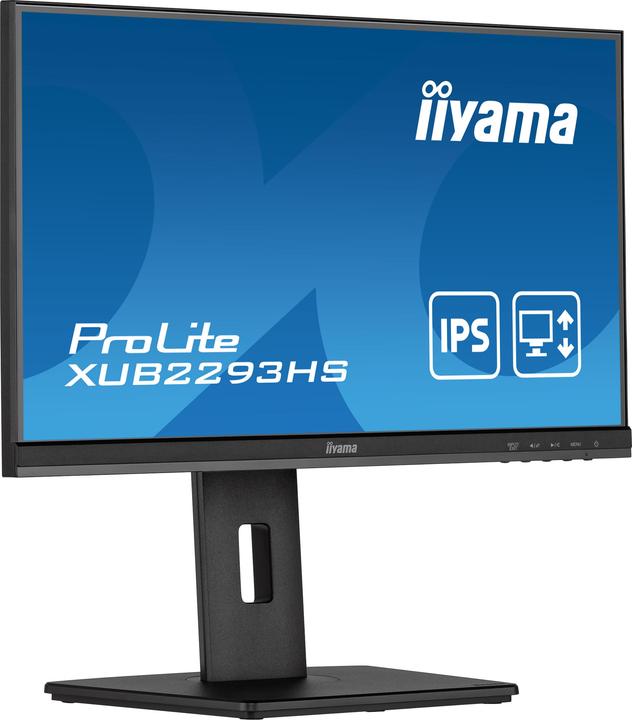 Productafbeelding iiyama 21,5 INCH ULTRADUN IPS-PANEEL 1920X1080 3MS 250CD/M 1000:1 SPE (1920 x 1080 Pixels, 21.50")