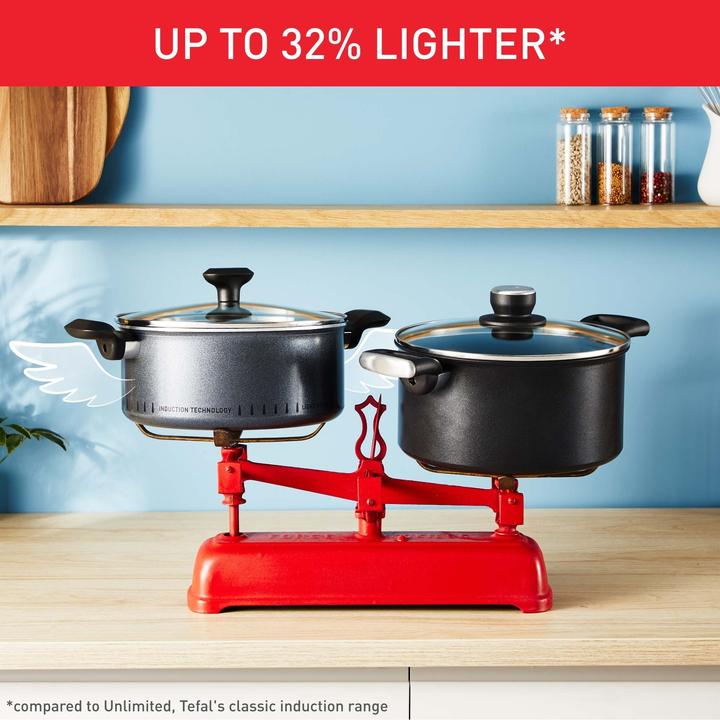 Actual product image Tefal - SoLight - Koookpan - 24CM - 4,6L - Inductie (Frying pan, Aluminium)