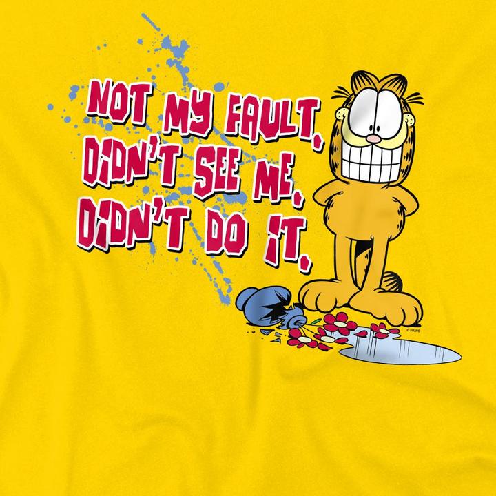 Immagine prodotto Garfield Not My Fault Maglietta Uomo (L)