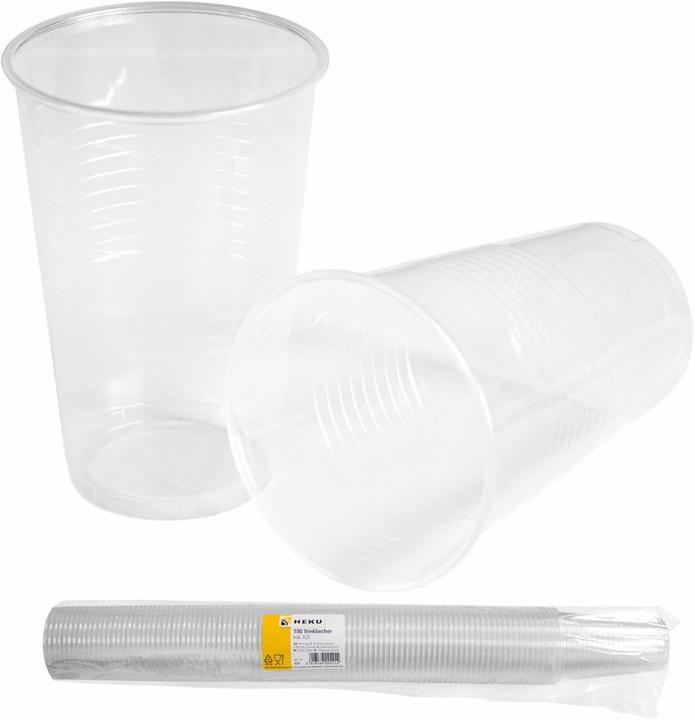 Produktbild Heku Einweg Trinkbecher 100 Stk (100x)