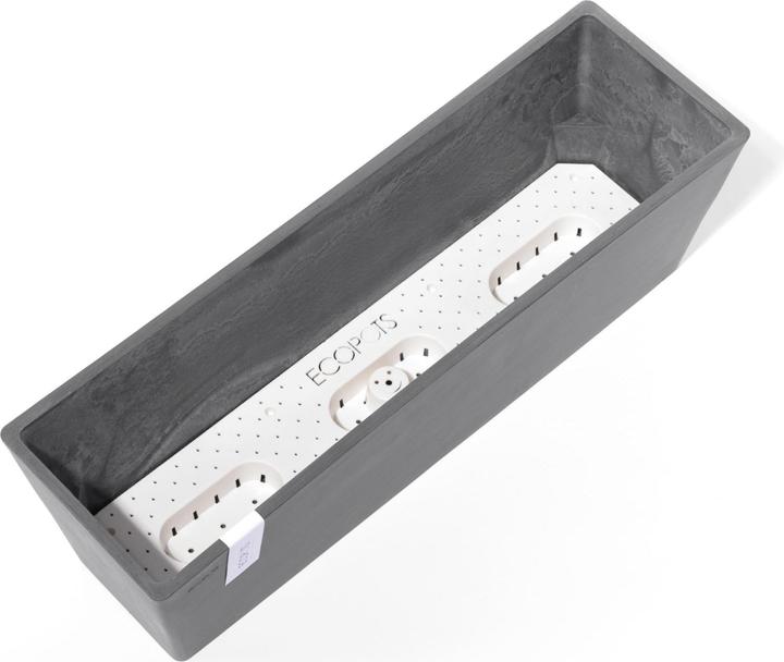 Produktbild Ecopots Bruges + Wasserbehälter (55.30 x 16.50 x 17.50 cm)