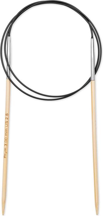 Image du produit Prym Aiguilles circulaires BAMBUS 3.00 mm, 80 cm