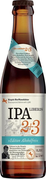 Immagine prodotto Riegele IPA Liberis 2+3 (1 x 33 cl)