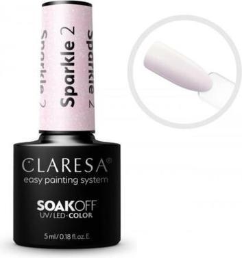 Immagine prodotto Claresa SoakOFF UV/LED Gel Sparkle 2 5ml (Sparkle 2, Vernice UV gel)