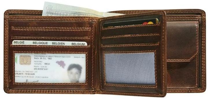Immagine prodotto Maverick Portafoglio originale 11,5 x 9,8 cm, marrone
