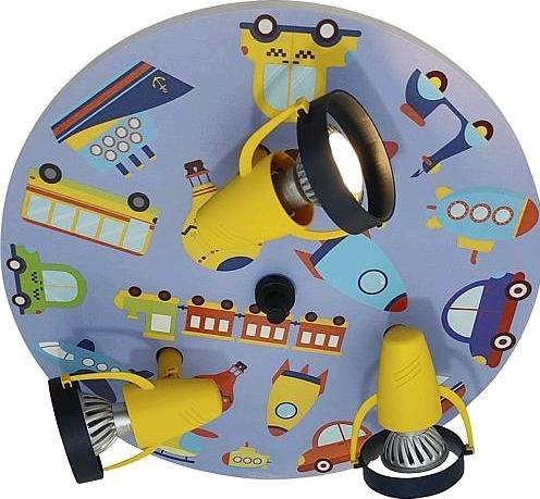 Productafbeelding Niermann Stand By Plafondspot 3 lampen 'Voertuigen' 618