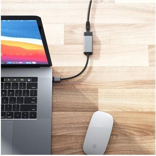 Actual product image Alogic Ulcge-Sgr (USB-C, RJ45 (1x))