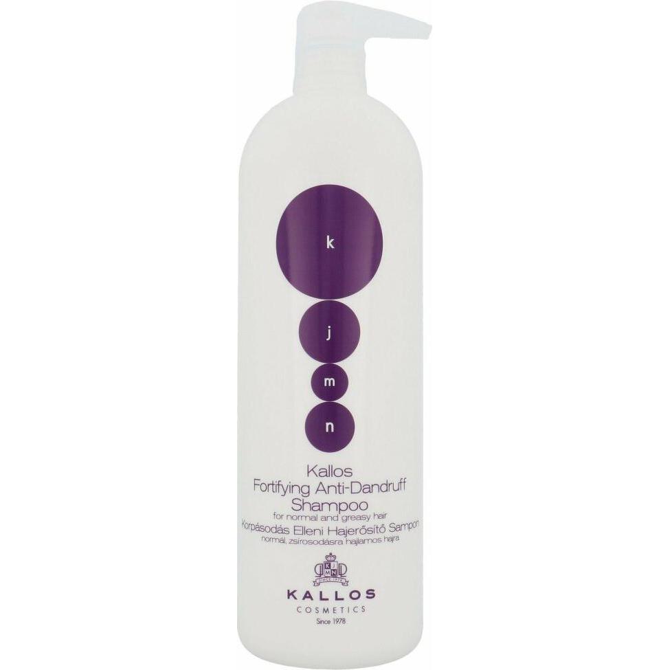 Kallos Cosmetics, Shampoo, KJMN Fortifying Anti-Dandruff (1000 ml, Flüssiges Shampoo)