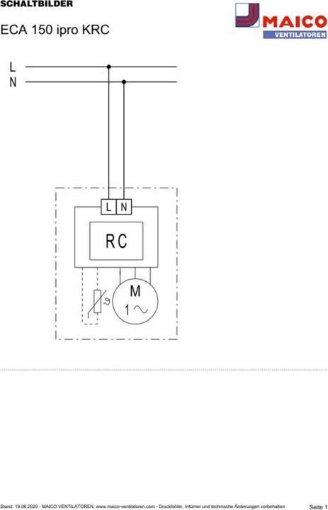 Produktbild Maico Kleinraumventilator