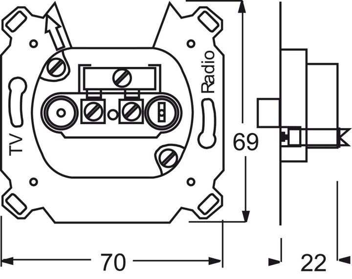 Actual product image Busch-Jaeger Insert (Plug socket)