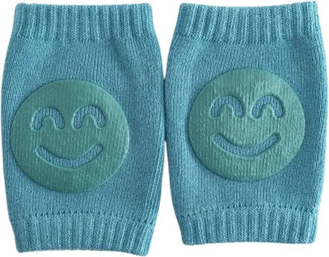 Milkii Baby Knieschoner mit Anti-Rutsch Haftung, Türkis