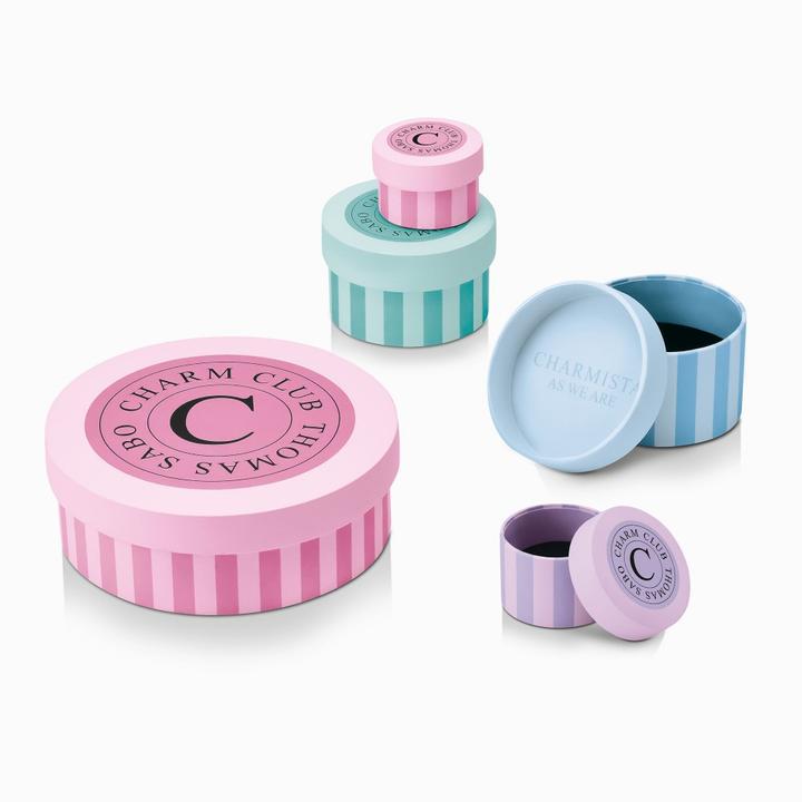 Produktbild Thomas Sabo Charm-Anhänger Blume Flower Pink Silber (Silber 925, Emaille)
