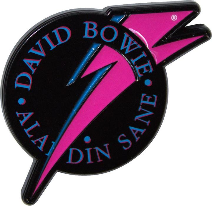 Produktbild David Bowie Aladdin Sane Abzeichen ZinkLegierung Nadel
