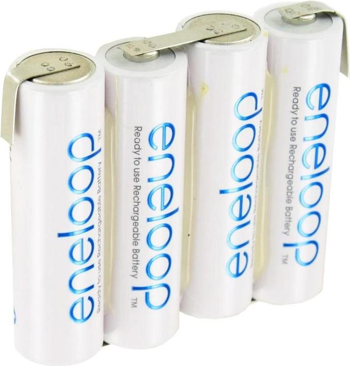 Actual product image Panasonic Akku 4,8 Volt nebeneinander F1x4 (4 pcs., AA, 1900 mAh)