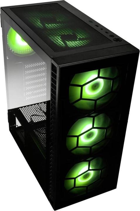 Produktbild Kolink Observatory HF Plus Glass ARGB Midi Tower Case - Black (ATX, mATX, Mini-ITX)
