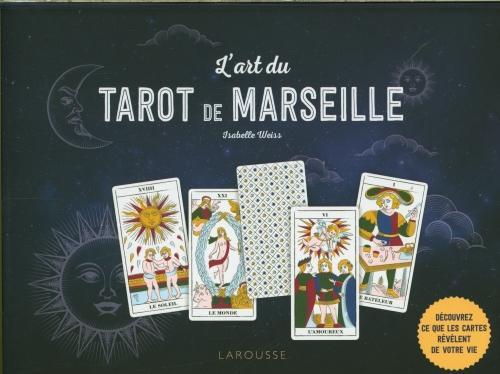 Actual product image Larousse pratique L'art du tarot de Marseille (French, Weiss Isabelle, 2025)