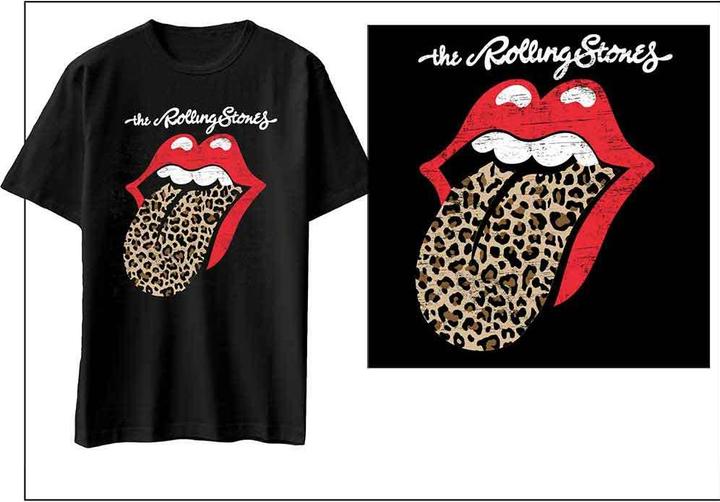 Immagine prodotto The Rolling Stones Leopard Print Tongue (M)