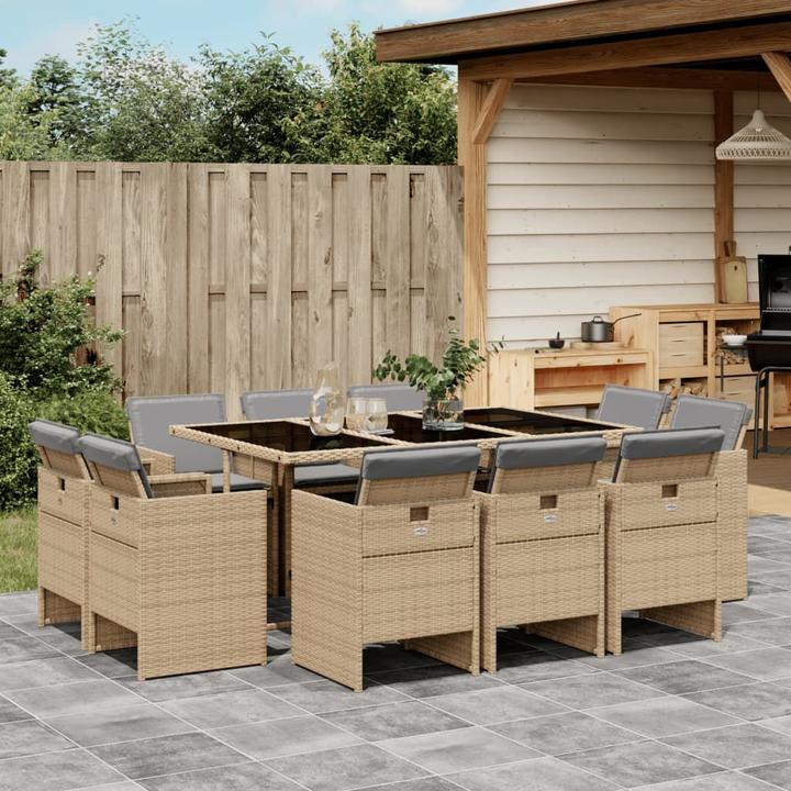 Actual product image vidaXL Garten Essgruppe (165 x 106 x 73 cm)