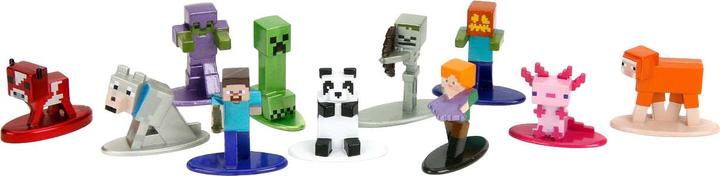 Produktbild Jada Minecraft Blind Pack Nanofigs, 12-sort.
