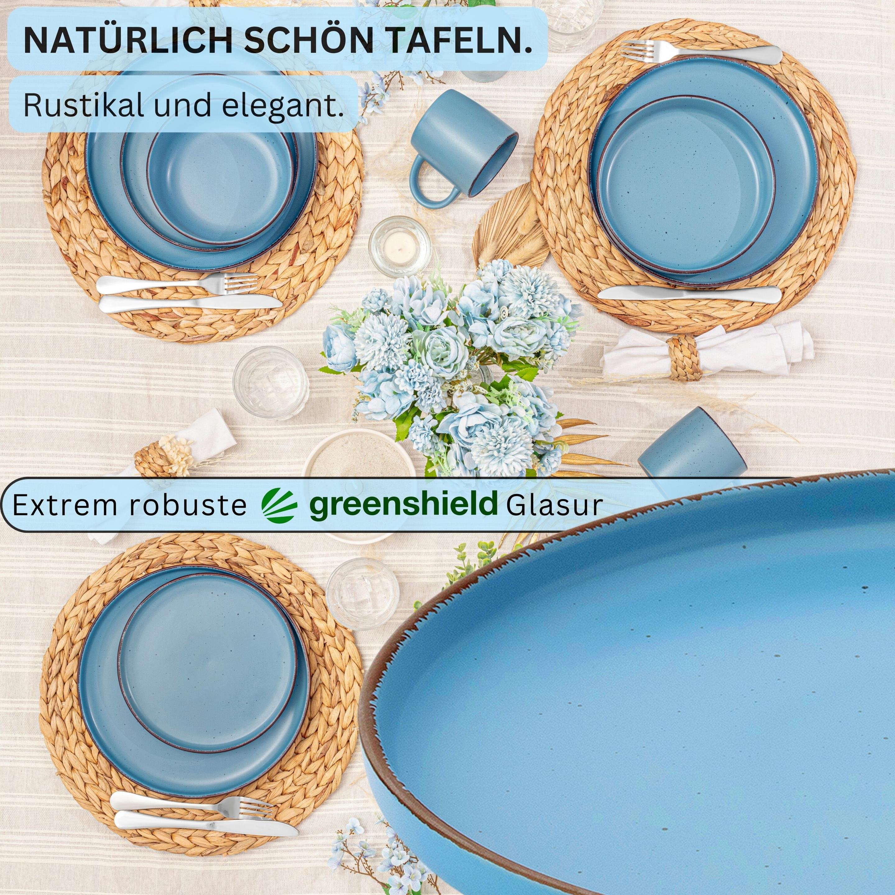 Thumbnail - Sänger Speiseteller Set Bombay Saphir, Teller