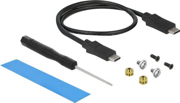 Immagine prodotto Delock Involucro esterno USB Type-C™ per SSD M.2 NVMe PCIe o SATA (M.2)