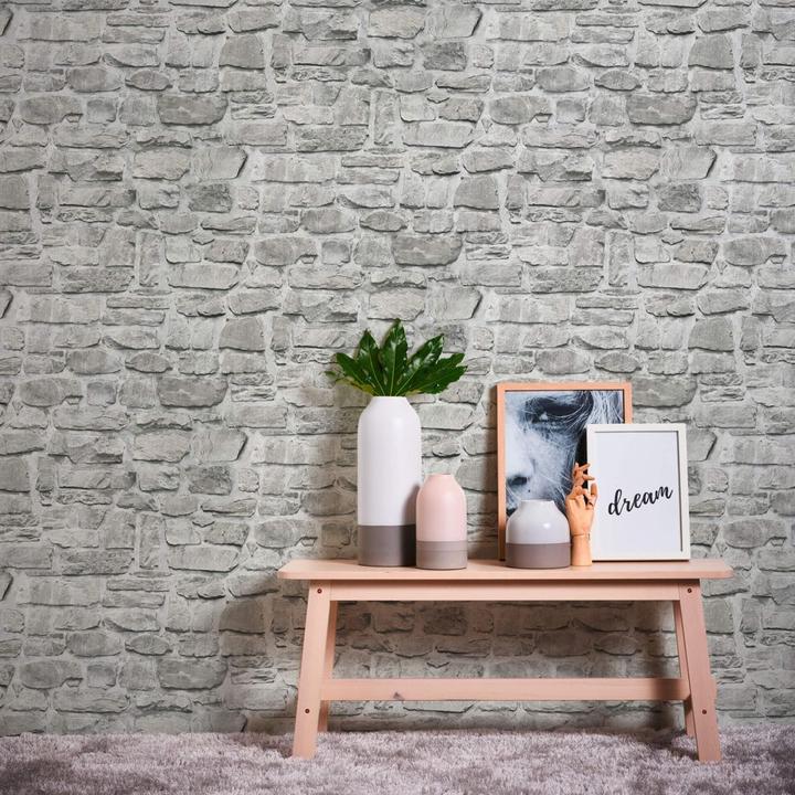 Immagine prodotto A.S. Création il Decoro in look pietra naturale (53 x 1005 cm)