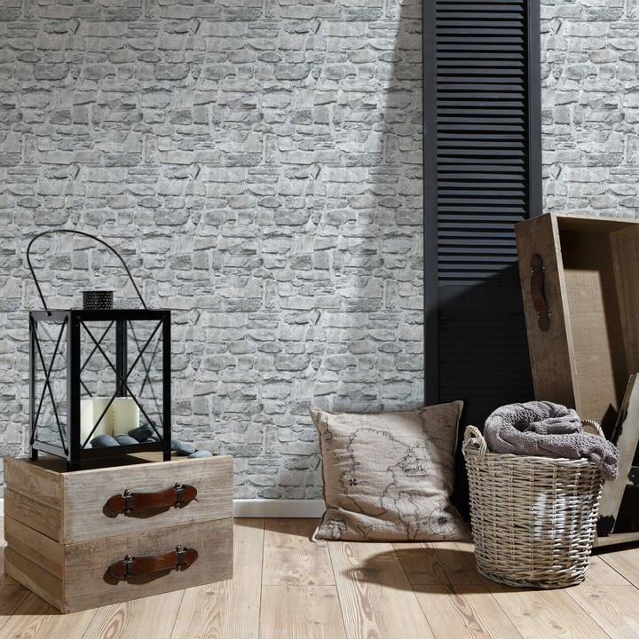 Immagine prodotto A.S. Création il Decoro in look pietra naturale (53 x 1005 cm)