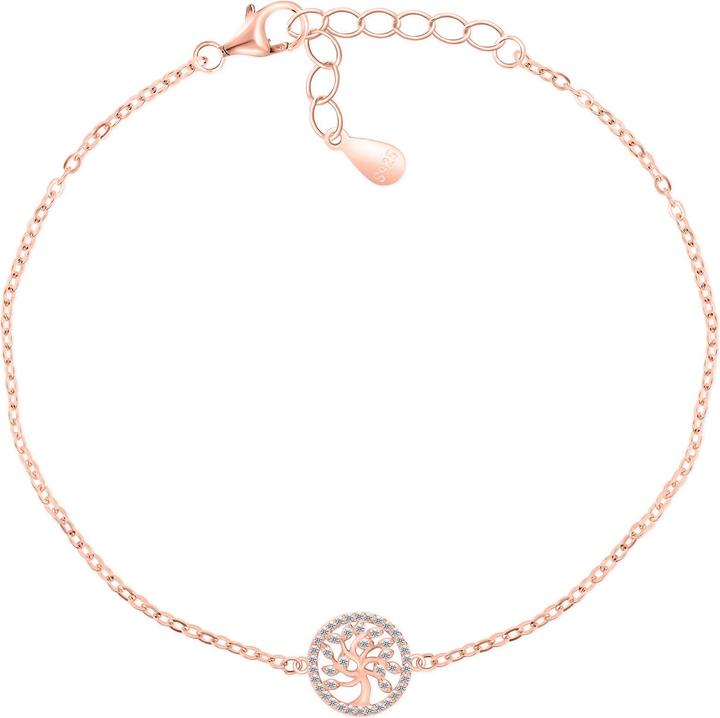 Image du produit Brilio Argent - Bracelet populaire en bronze Arbre de vie BRC55R