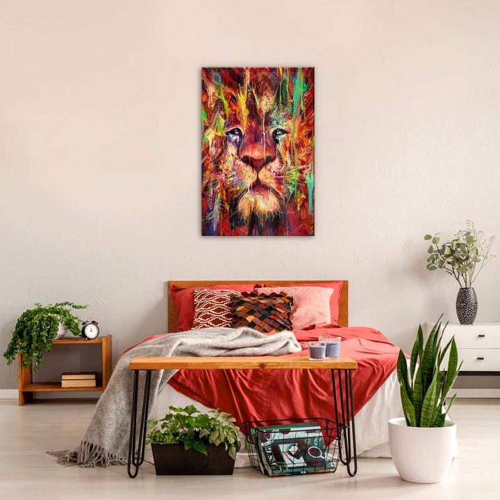 Produktbild Trenddeko Lion Red (130 x 200 cm)