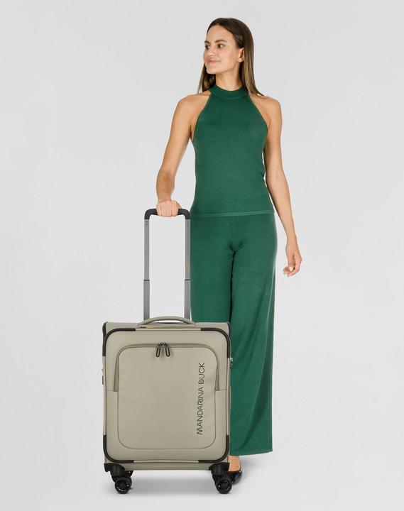 Actual product image Mandarina Duck Eco Coated 4 Rollen Kabinentrolley S 55 cm (41 l)