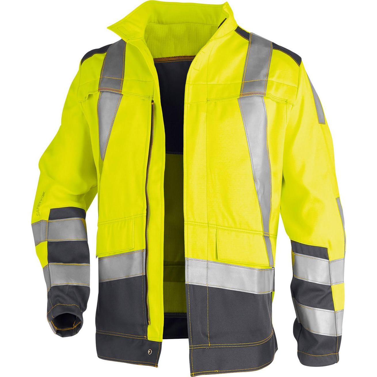 Kübler, Arbeitsjacke, unisex Warnjacke PSA SAFETY X7 warngelb, anthrazit Grösse 50 (50)