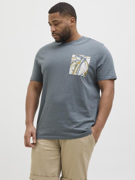 Actual product image Jack & Jones Plus Size Gedruckt T-shirt T-shirt (4XL)