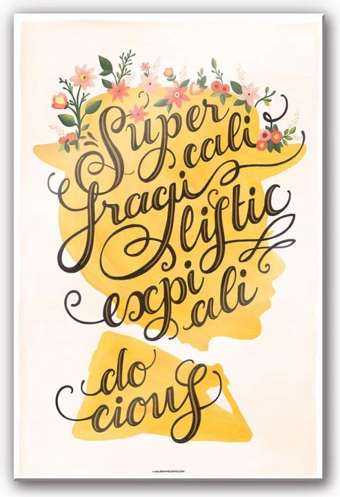 Immagine prodotto Trenddeko Tohmé - Mary Poppins (40 x 60 cm)