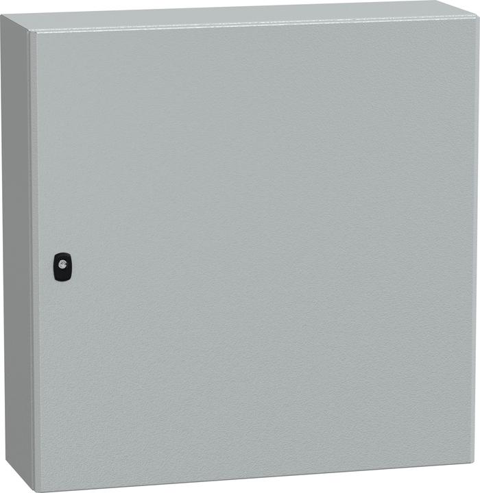 Produktbild Schneider Electric Wandschrank Metall S3D, 800 x 800 x 250 mm HxBxT RAL7035 mit Montageplatte, IP66 (80 cm, 80 cm)