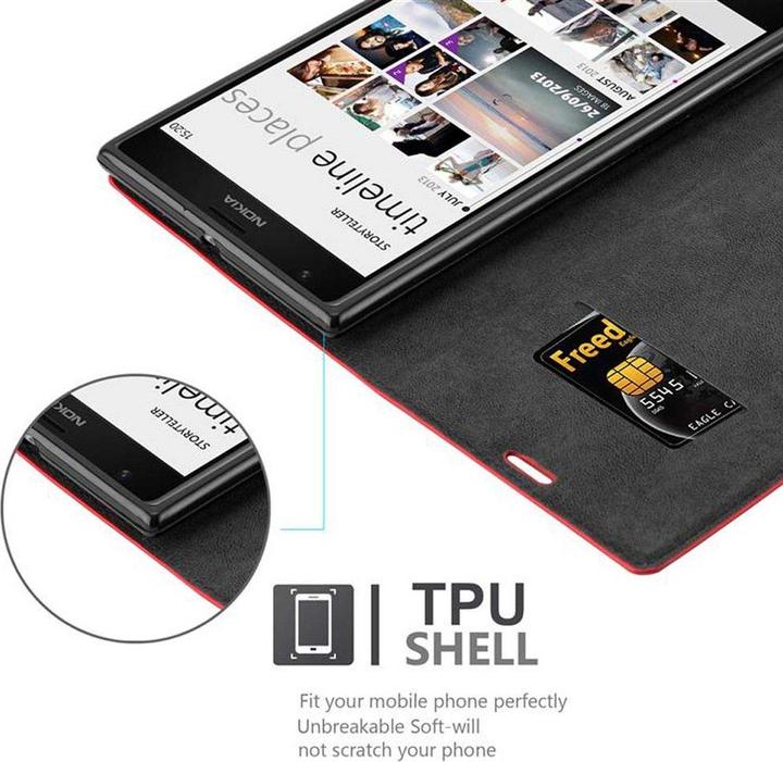 Productafbeelding Cadorabo Boek Onzichtbare Magneethoes (Nokia Lumia 1520)