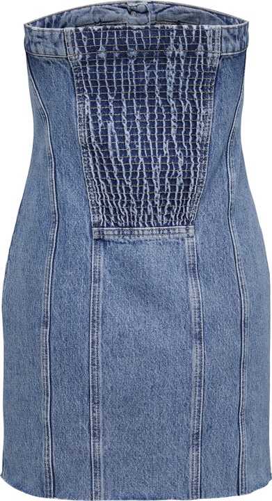 Immagine prodotto Only Abito corto senza spalline aderente in denim (XL)