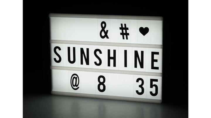Actual product image Vegas Lights Light box