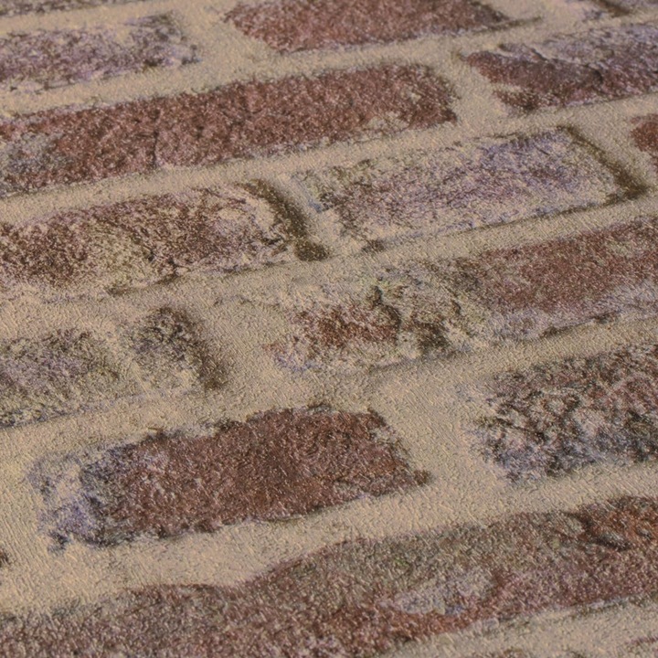 Actual product image A.S. Création Trend wall in brick look (53 x 1005 cm)