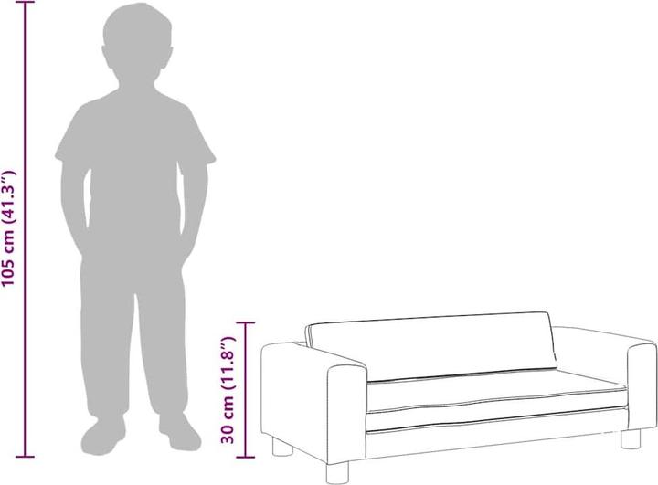 Immagine prodotto vidaXL Micah (Divano per bambini)