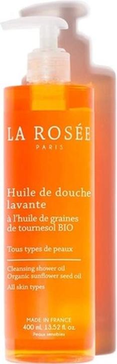 La Rosée huile de douche lavante à l'huile de graines de tournesol bio huile