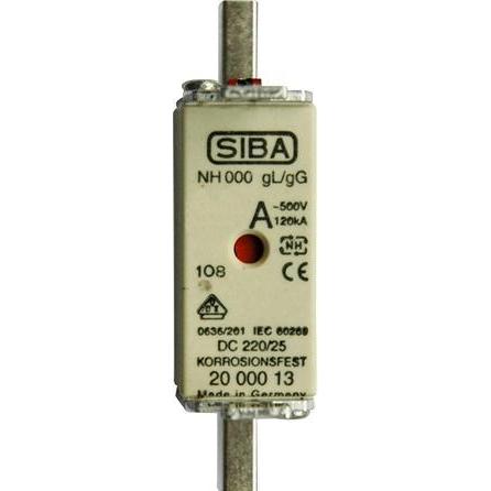 Siba, Sicherung, NH-Sicherungseinsatz (NH-DIN Sicherung, 63 A)